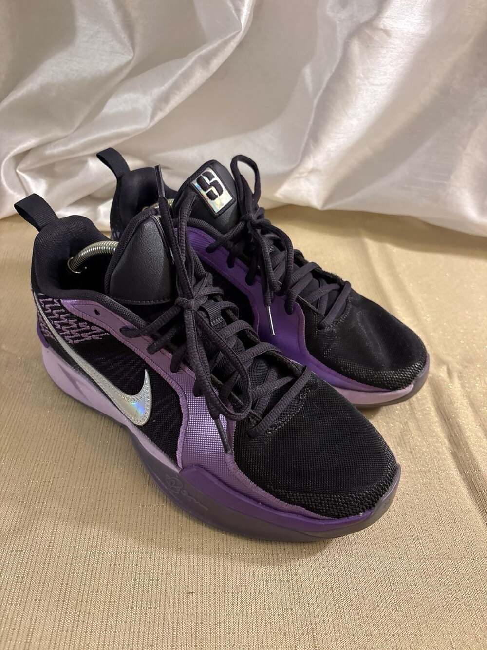 Nike Sabrina 2 Court Vision Basketball Shoes Black Purple